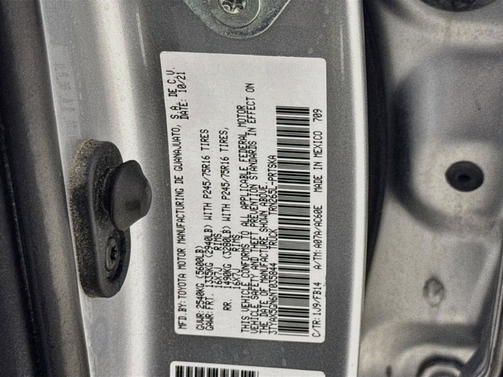 Used 2022 Toyota Tacoma SR w/ SR Convenience Package RWD image 35