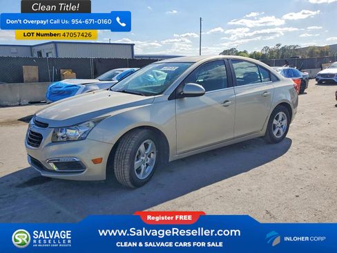 Used 2016 Chevrolet Cruze LT image 1