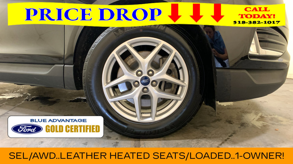 Certified 2022 Ford Edge SEL w/ Convenience Package AWD/4WD image 9