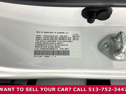 Used 2021 Honda Odyssey Touring image 19