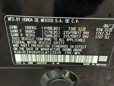 Used 2020 Honda HR-V EX image 29