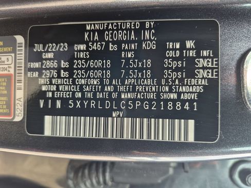 Used 2023 Kia Sorento S AWD/4WD image 25