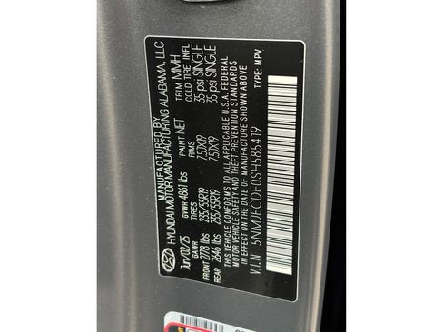 Certified 2025 Hyundai Tucson Limited image 15