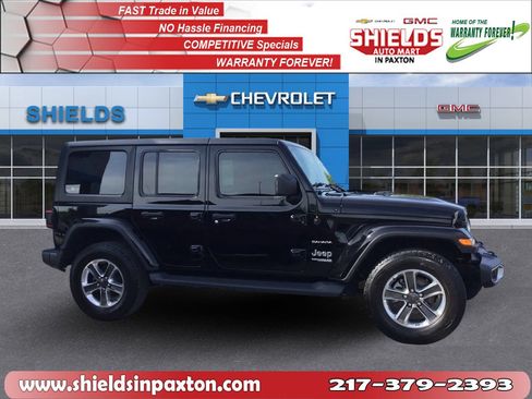 Used 2022 Jeep Wrangler Unlimited Sahara w/ LED Lighting Group AWD/4WD image 5