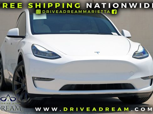 Used 2022 Tesla Model Y Long Range AWD/4WD image 2