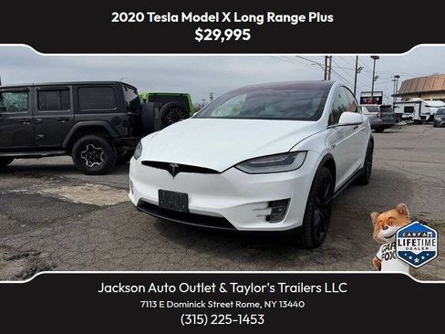 Used 2020 Tesla Model X Long Range AWD/4WD image 1