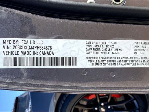 Used 2023 Dodge Charger Scat Pack w/ Dynamics Package image 31