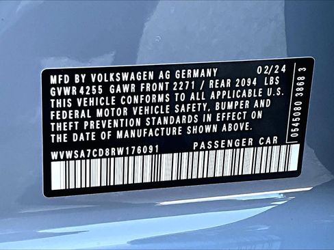 Used 2024 Volkswagen GTI SE w/ MDO Package image 36