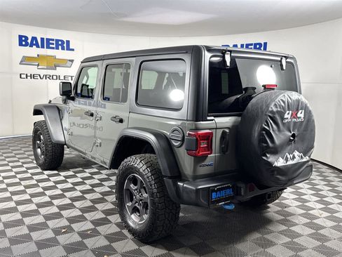 Used 2022 Jeep Wrangler Unlimited Rubicon 4xe w/ Cold Weather Group image 3