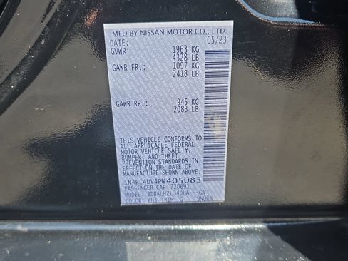 Used 2023 Nissan Altima 2.5 SV FWD image 32