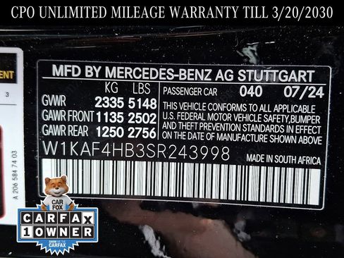 Certified 2025 Mercedes-Benz C 300 4MATIC Sedan image 26