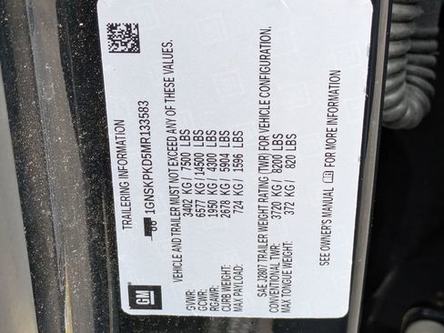 Used 2021 Chevrolet Tahoe Z71 w/ Z71 Signature Package image 33