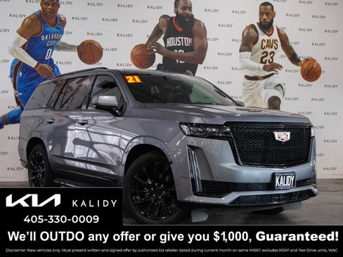 Used 2021 Cadillac Escalade Sport w/ Driver Assist Tech Package AWD/4WD image 1