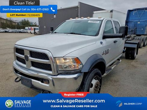 Used 2018 RAM 5500 Tradesman w/ Ambulance Prep Group image 1