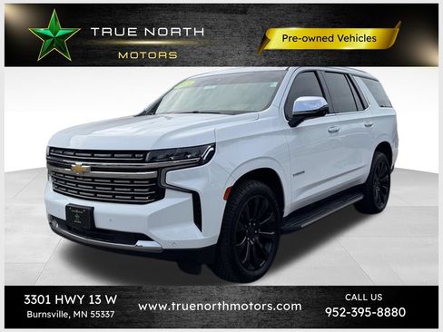 Used 2021 Chevrolet Tahoe Premier w/ Premium Package AWD/4WD image 1