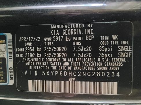 Used 2022 Kia Telluride S AWD/4WD image 33