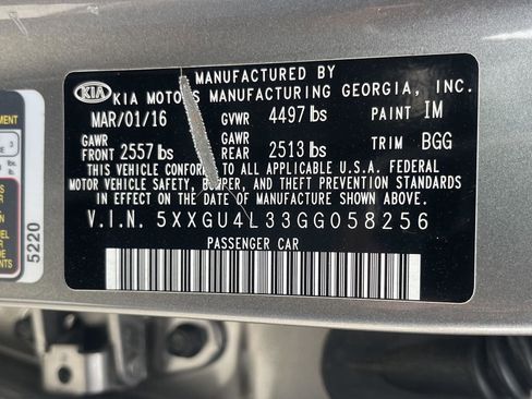 Used 2016 Kia Optima EX w/ Premium Package image 32