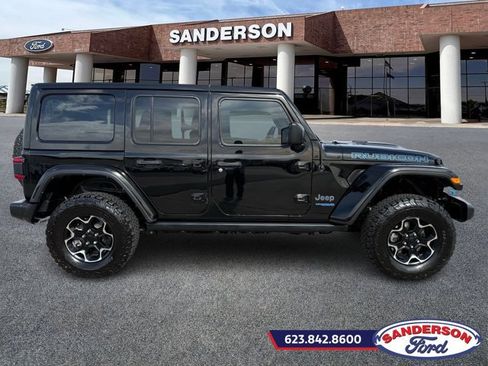 Used 2021 Jeep Wrangler Unlimited Rubicon 4xe w/ Cold Weather Group image 2