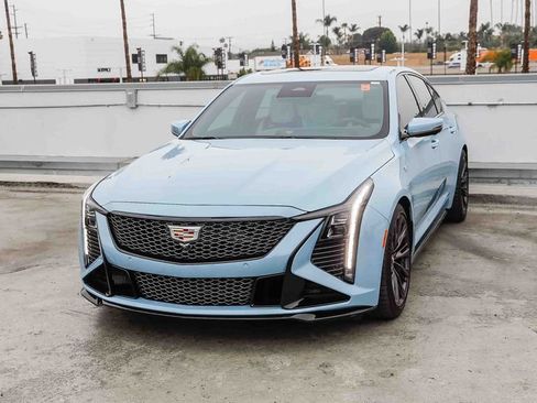 Used 2025 Cadillac CT5 V Blackwing w/ LPO, Red Accent Package RWD image 4