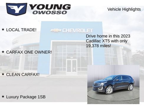 Used 2023 Cadillac XT5 Luxury image 7