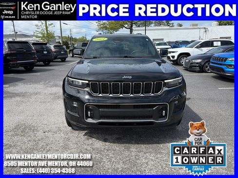 Used 2021 Jeep Grand Cherokee L Overland w/ Luxury Tech Group IV AWD/4WD image 2