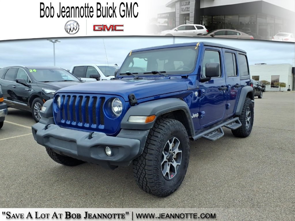 Used 2018 Jeep Wrangler Unlimited Sport S AWD/4WD image 1
