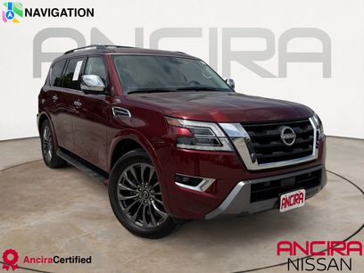 Used 2024 Nissan Armada Platinum w/ Captain's Chairs Package