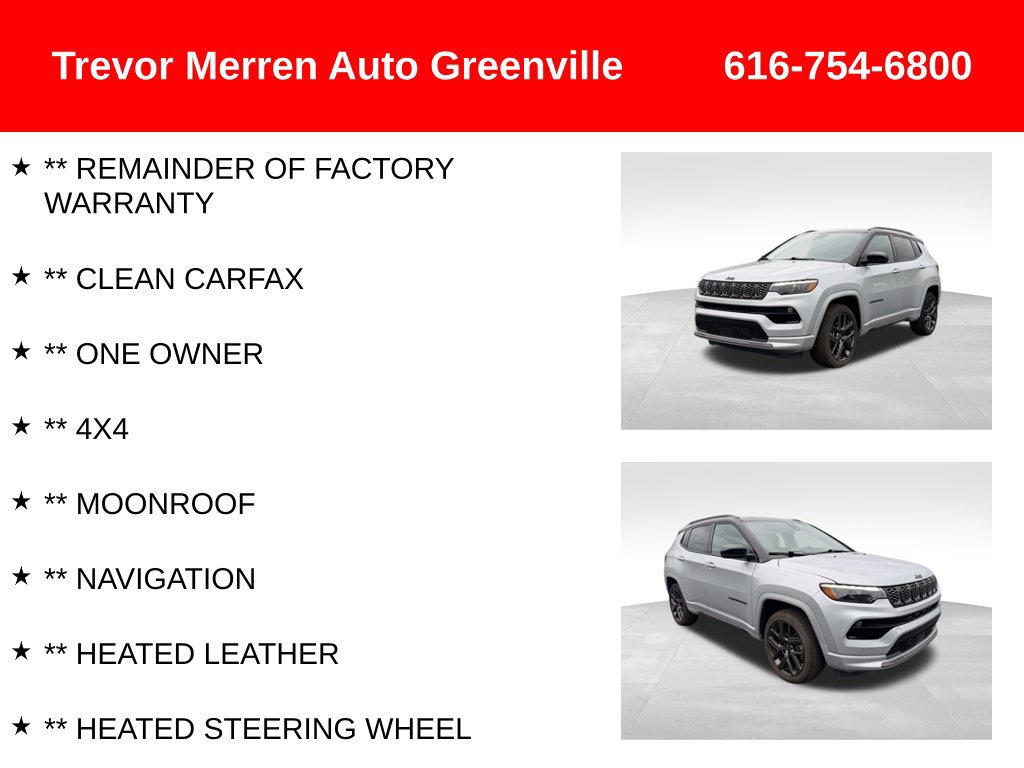Used 2024 Jeep Compass Limited w/ High Altitude Package AWD/4WD image 7