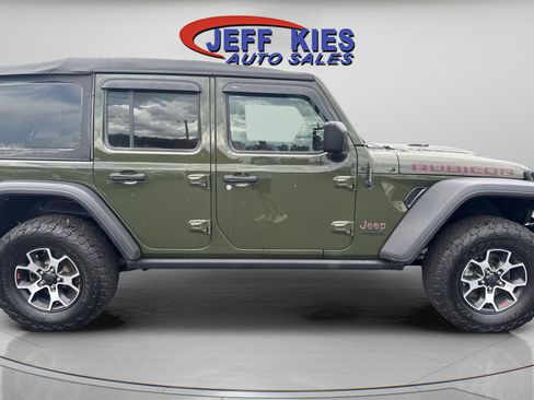 Used 2021 Jeep Wrangler Unlimited Rubicon w/ Steel Bumper Group AWD/4WD image 4