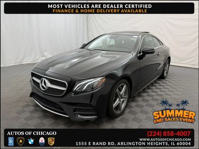 Used 2018 Mercedes-Benz E 400 4MATIC Coupe