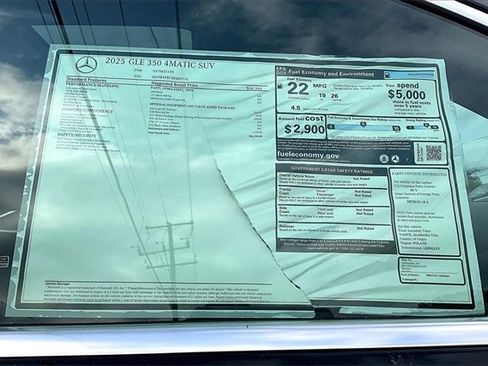 New 2025 Mercedes-Benz GLE 350 GLE 350 4MATIC SUV image 16