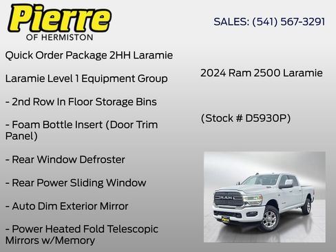 Used 2024 RAM 2500 Laramie AWD/4WD image 6