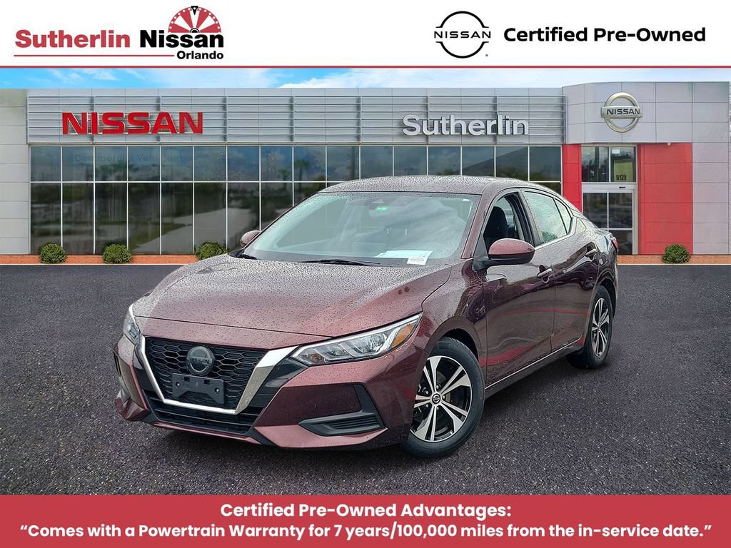 Certified 2022 Nissan Sentra SV FWD image 1