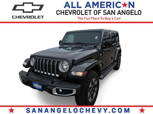 Used 2020 Jeep Wrangler Unlimited Sahara AWD/4WD image 1