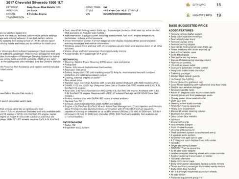 Used 2017 Chevrolet Silverado 1500 LT w/ All Star Edition image 4