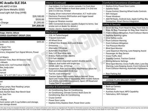 Used 2023 GMC Acadia SLE image 5