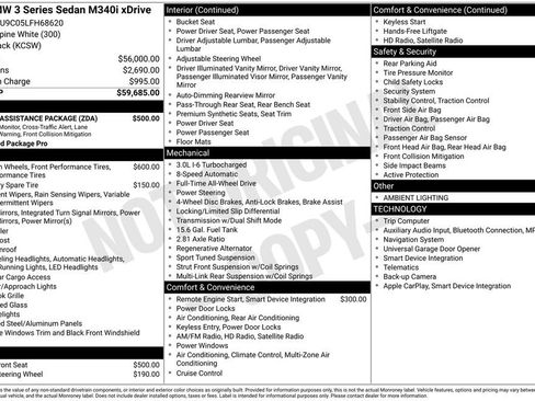 Used 2020 BMW M340i xDrive M340i xDrive w/ Driving Assistance Package image 3