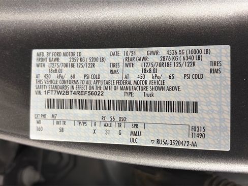 Certified 2024 Ford F250 Lariat AWD/4WD image 9