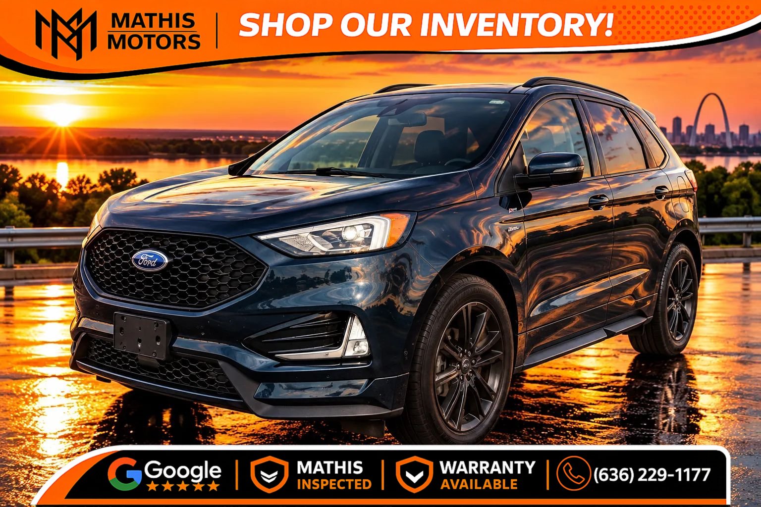 Used 2022 Ford Edge ST-Line AWD/4WD image 1
