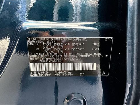 Certified 2017 Toyota RAV4 XLE w/ Carpet Mat Package image 19