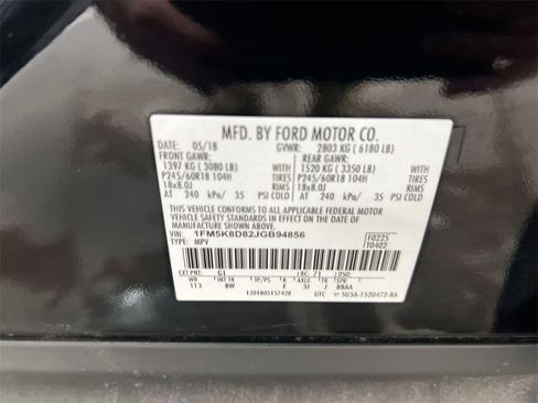 Used 2018 Ford Explorer XLT w/ Equipment Group 202A image 27