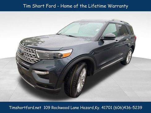 Used 2022 Ford Explorer Limited w/ Limited Technology Package AWD/4WD image 1