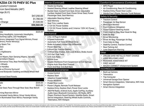 New 2026 MAZDA CX-70 SC Plus image 22