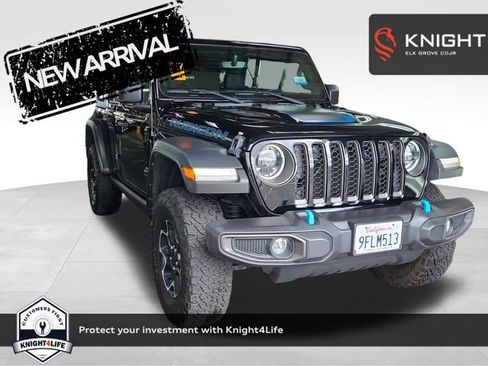 Used 2023 Jeep Wrangler Unlimited Rubicon 4xe AWD/4WD image 1