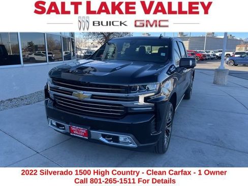 Used 2022 Chevrolet Silverado 1500 High Country w/ Technology Package image 2