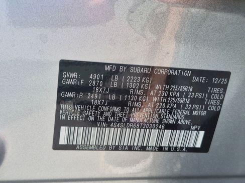 Certified 2026 Subaru Forester Limited AWD/4WD image 31