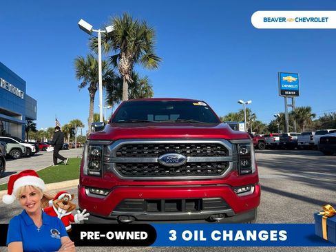 Used 2022 Ford F150 Platinum w/ Equipment Group 701A High image 12