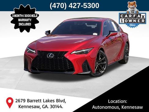 Used 2024 Lexus IS 350 F Sport RWD image 1