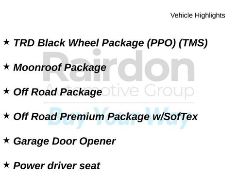 Used 2022 Toyota 4Runner TRD Off-Road Premium w/ TRD Black Wheel Package (TMS) image 5