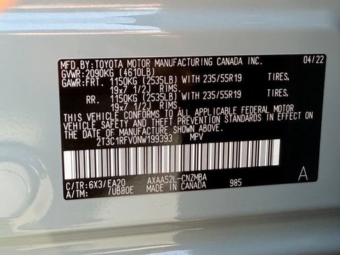 Used 2022 Toyota RAV4 XLE Premium FWD image 26